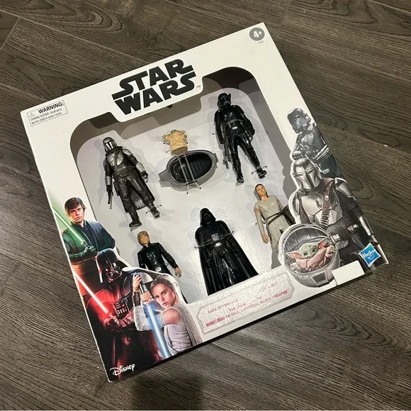 Hasbro Star Wars Action Figure Set - Black, Gray, Green - Picture 2 of 12